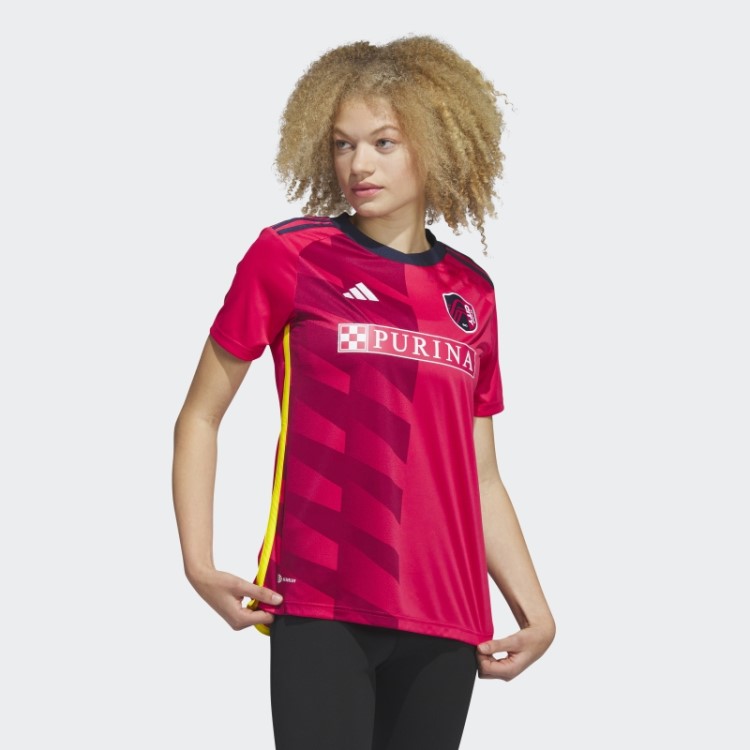 Adidas St. Louis City SC 23/24 Camisa Casa Rosa