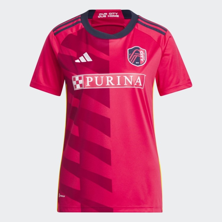 Adidas St. Louis City SC 23/24 Camisa Casa Rosa