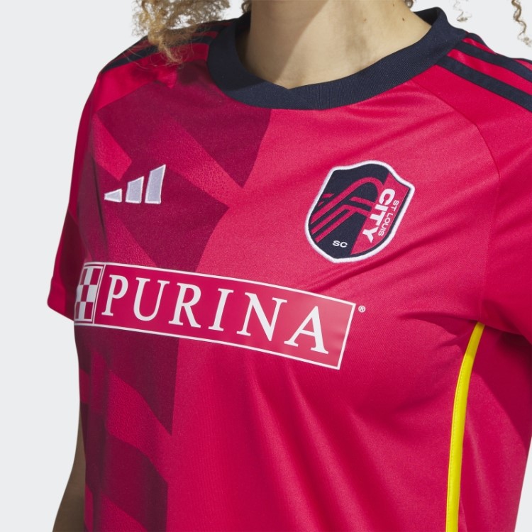 Adidas St. Louis City SC 23/24 Camisa Casa Rosa