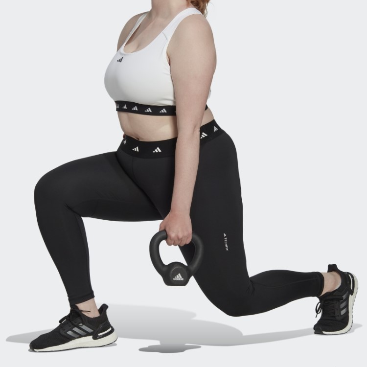 Legging Preta Techfit 7/8 à Prova De Menstruação (tamanho Grande) Adidas
