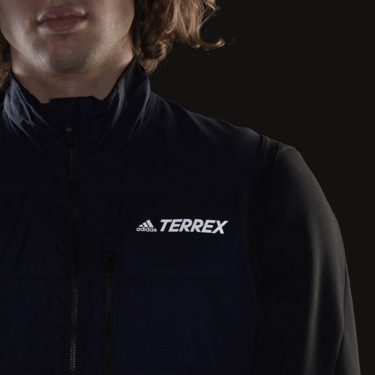 Tinta De Colete De Isolamento Híbrido Adidas Terrex Primaloft