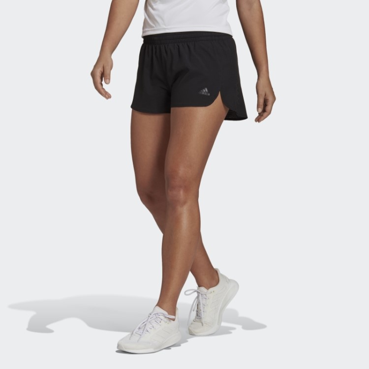 Bermuda Preta De Corrida Rápida Adidas