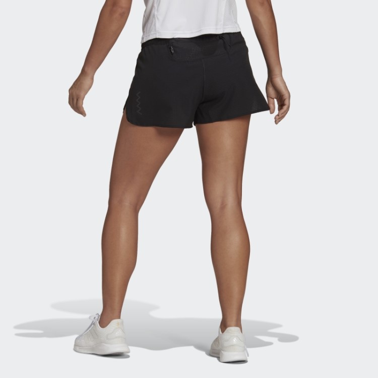 Bermuda De Corrida Rápida Adidas Preta