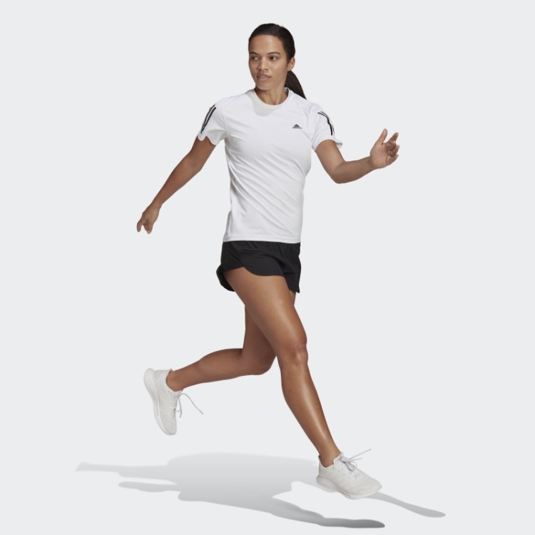 Bermuda De Corrida Rápida Adidas Preta