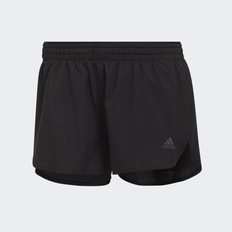 Bermuda De Corrida Rápida Adidas Preta