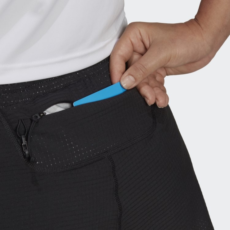 Bermuda De Corrida Rápida Adidas Preta