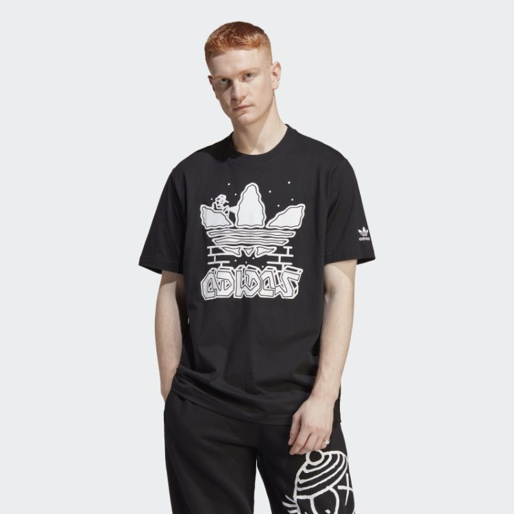 Gráficos Hack The Elite Tee Adidas Preto