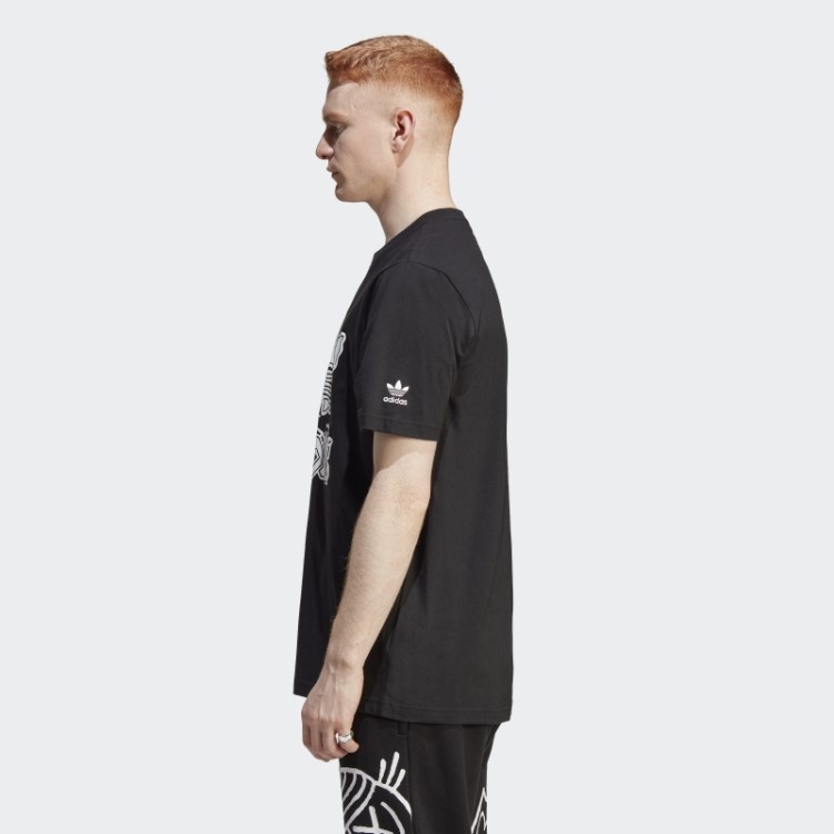 Estampa Preta Hack The Elite T-shirt Adidas