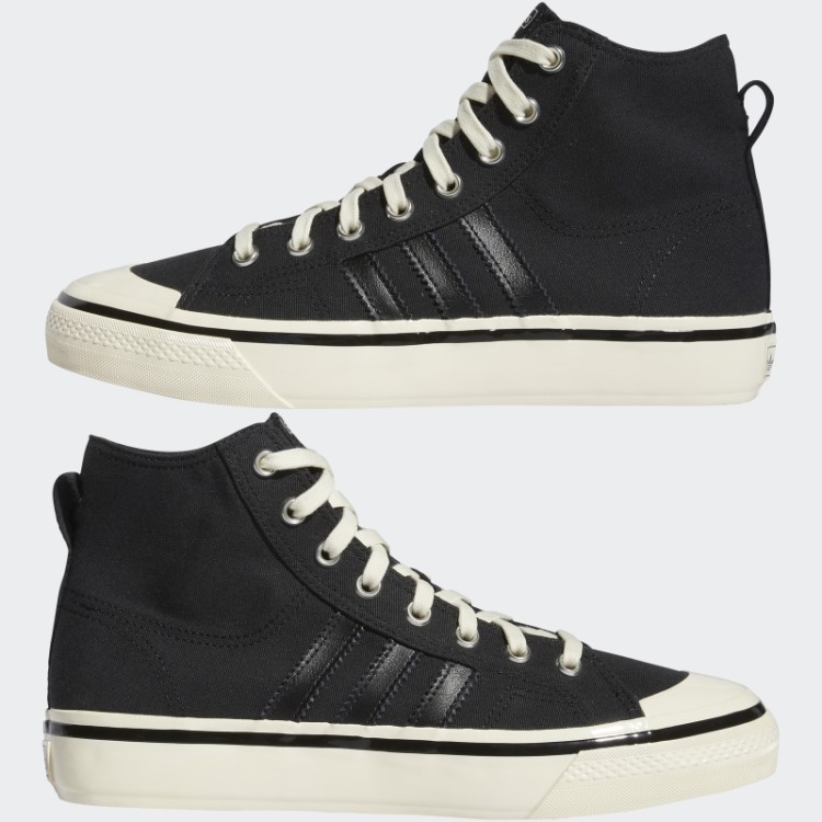 Tênis Adidas Nizza Hi Rf 74 Preto