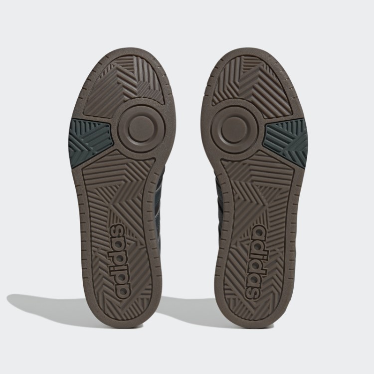 Aros Pretos 3.0 Estilo De Vida Médio Basquete Clássico Forro De Pele Sapatos De Inverno Adidas