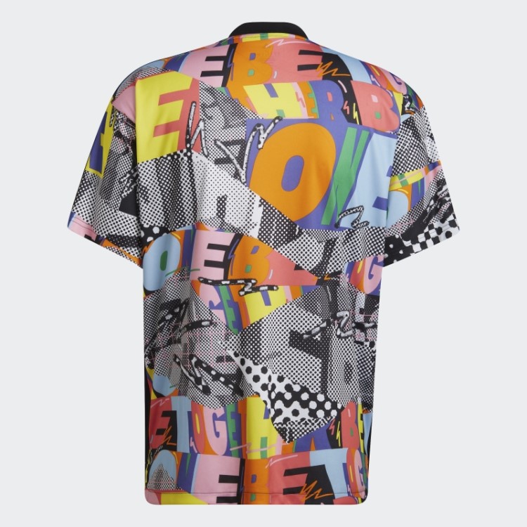 Camisa De Gênero Neutro Tiro Orgulho Adidas Multicolor