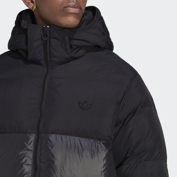 Jaqueta Puffer Com Capuz Regen Preta Adidas