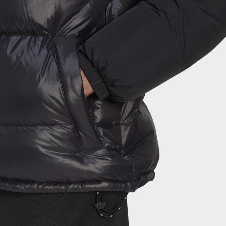 Jaqueta Puffer Com Capuz Regen Preta Adidas