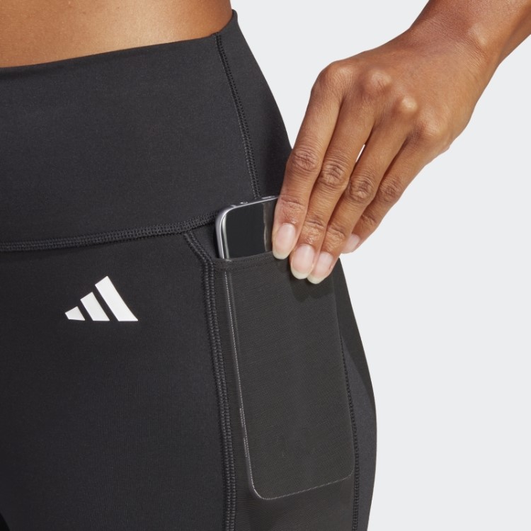 Leggings 7/8 De Alta Intensidade Adidas Black Train Essentials