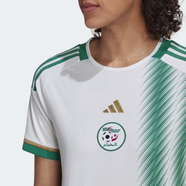 Camisa Branca Adidas Algéria 22 Em Casa