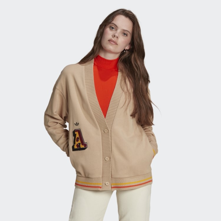 Adidas Originals Class Of 72 Cardigã Moda Bege