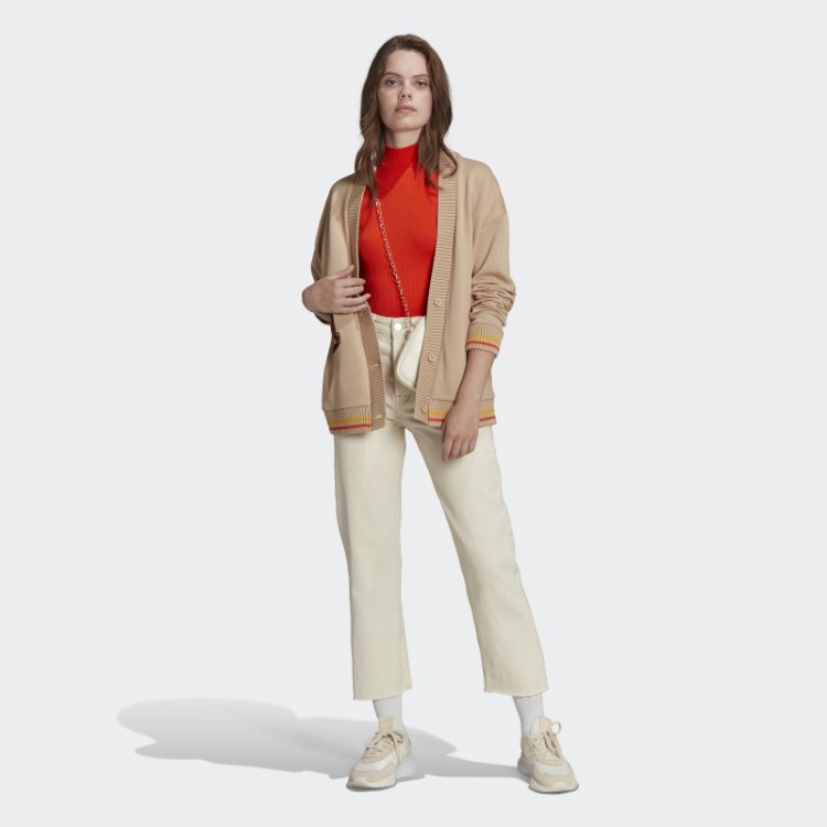 Adidas Originals Class Of 72 Cardigã Moda Bege
