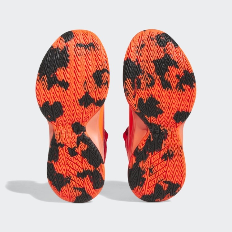 Cross Em Up 5 Sapatos Largos Vermelho Adidas