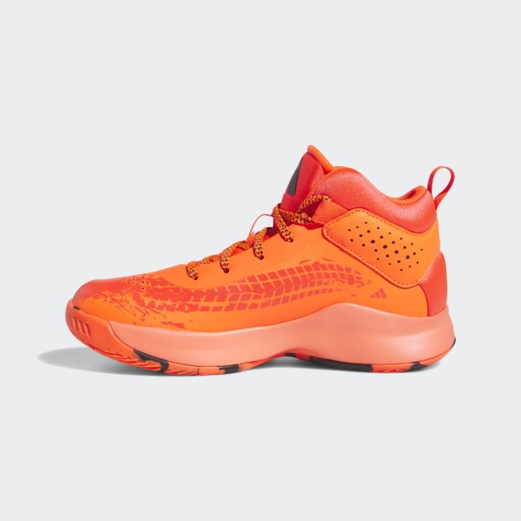 Cross Em Up 5 Sapatos Largos Vermelho Adidas