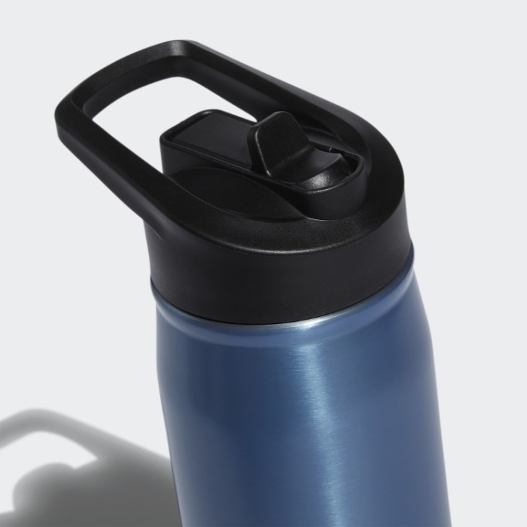 Garrafa De Palha De Aço Azul Adidas 600 Ml