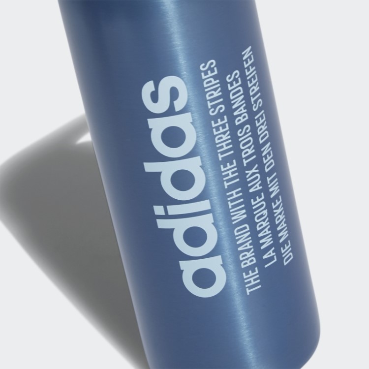 Garrafa De Palha De Aço Azul Adidas 600 Ml