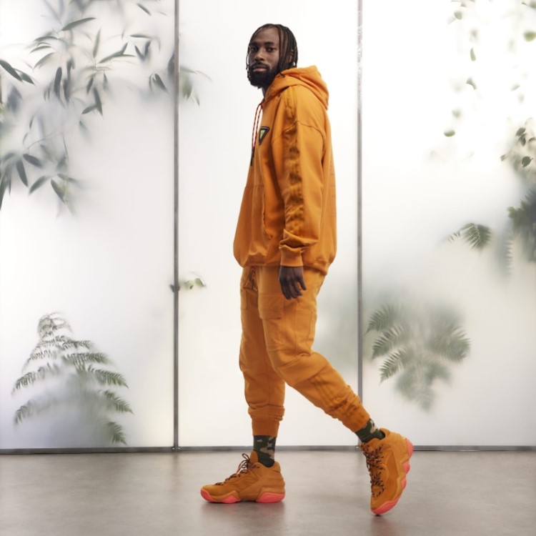 Calça De Moletom Laranja Focus (todos Os Gêneros) Adidas
