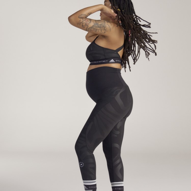 Legging Preta Adidas By Stella Mccartney Yoga Maternidade