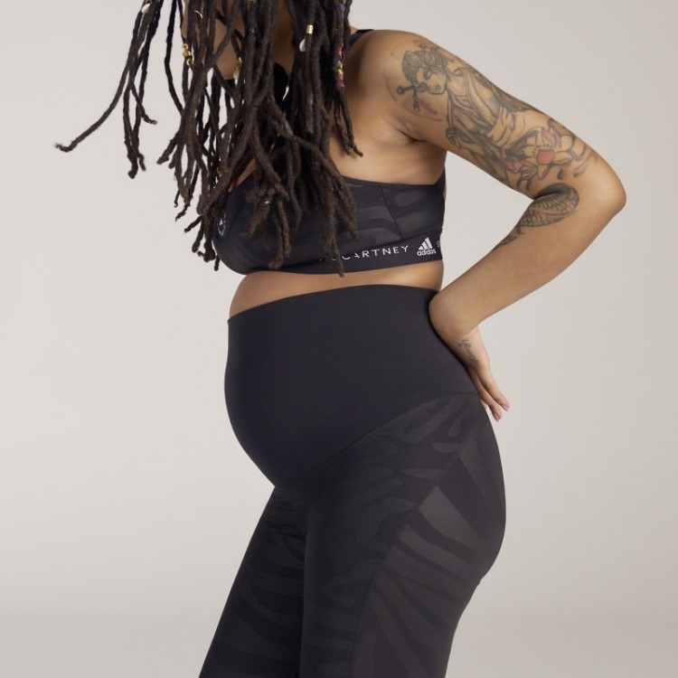 Legging Preta Adidas By Stella Mccartney Yoga Maternidade
