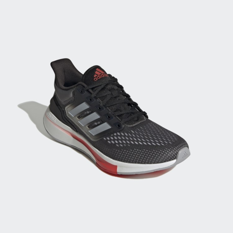 Tênis De Corrida Eq21 Cinza Adidas