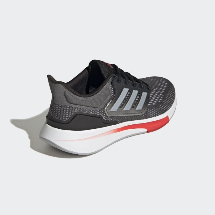 Tênis De Corrida Eq21 Cinza Adidas