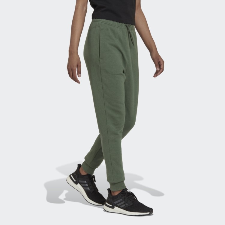 Calça Cintura Alta Studio Lounge Adidas Green Oxide