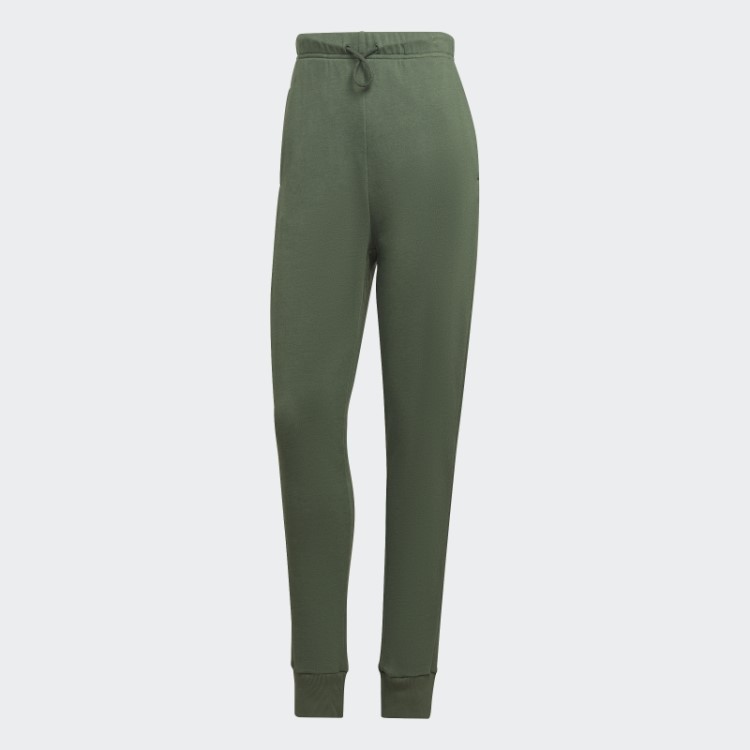 Calça Cintura Alta Studio Lounge Adidas Green Oxide