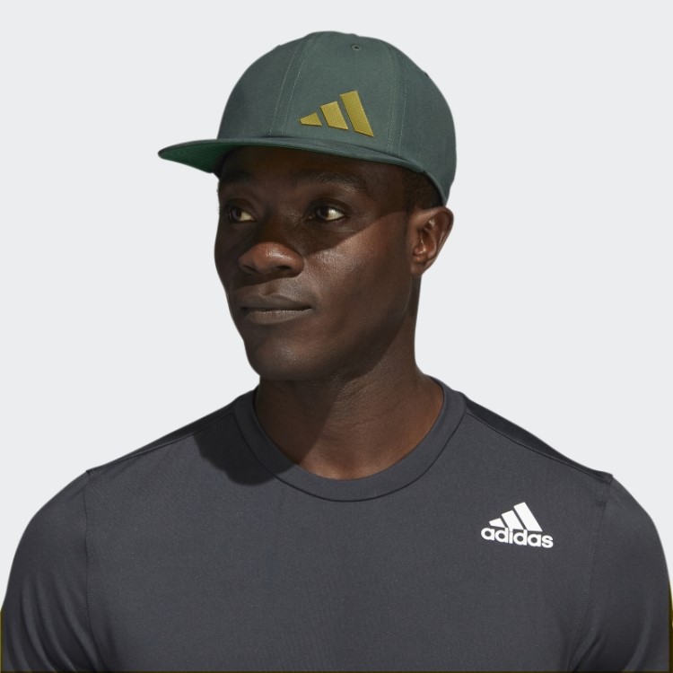 Boné Snapback De 3 Barras Adidas Green Oxide Offset