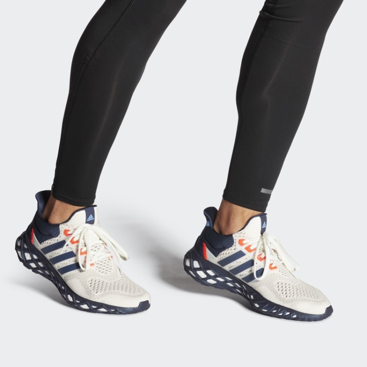 Adidas Branco Ultraboost Web Dna Tênis De Corrida Estilo De Vida Esportivo