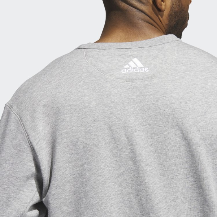 Capitals Moletom Vintage Da Tripulação Cinza Médio Adidas