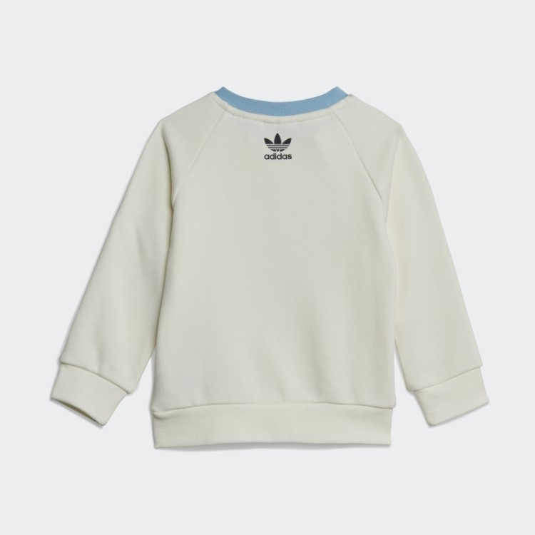 Conjunto Branco Da Equipe Com Estampa Gráfica Adidas