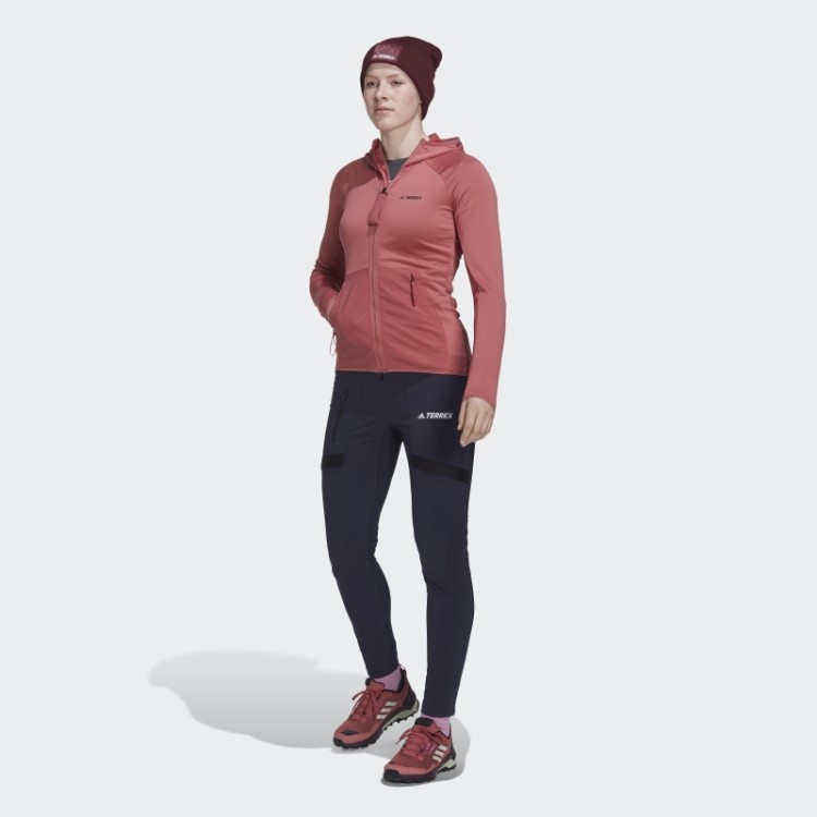 Terrex Tech Flooce Leve Jaqueta De Caminhada Com Capuz Adidas Vermelho