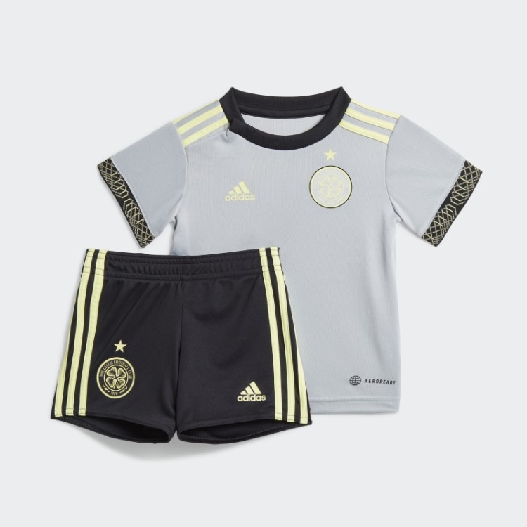 Adidas Celtic Fc 22/23 Terceiro Kit Bebê Onix