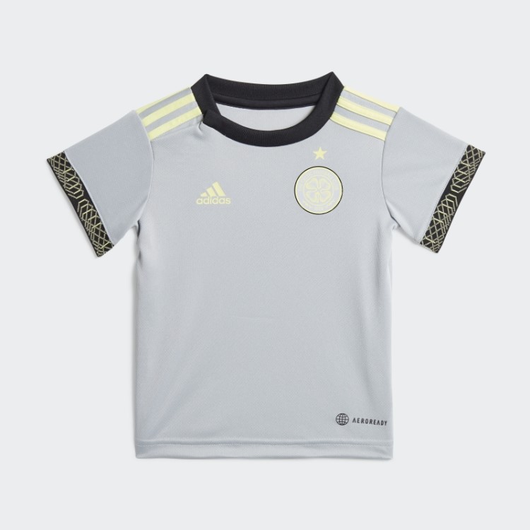 Adidas Celtic Fc 22/23 Terceiro Kit Bebê Onix