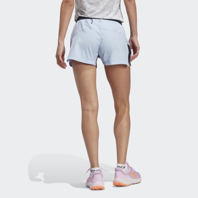 Bermuda De Corrida Adidas Terrex Trail Blue Dawn