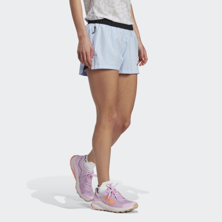 Bermuda De Corrida Adidas Terrex Trail Blue Dawn