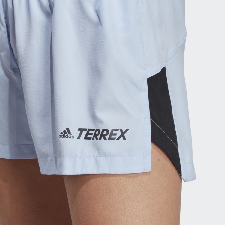 Bermuda De Corrida Adidas Terrex Trail Blue Dawn