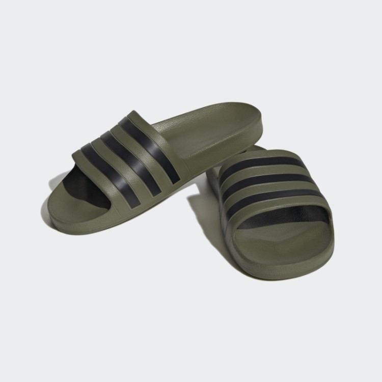 Escorregadores Aqua Adilette Adidas Olive