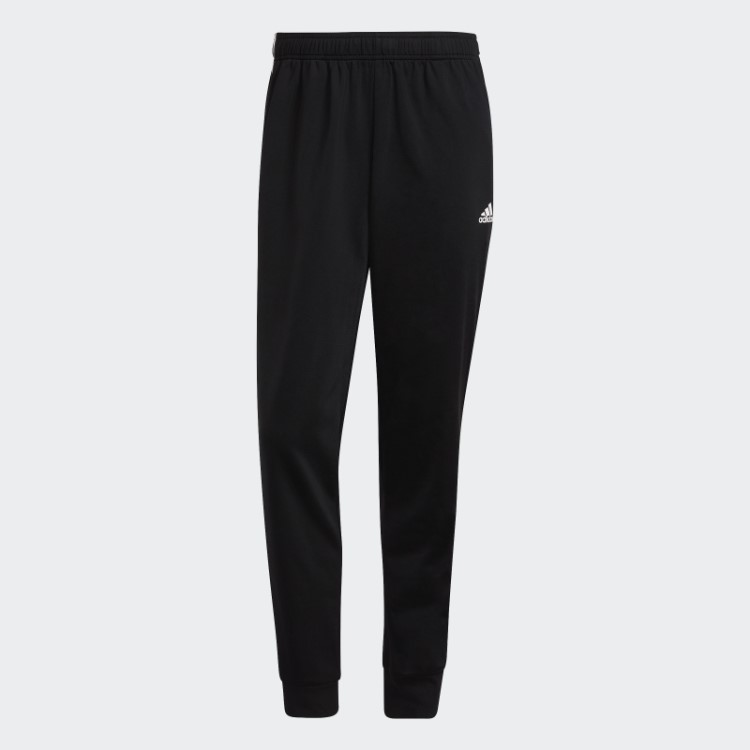 Calça Esportiva Com As Três Listras Adidas Essentials Warm Up Branca