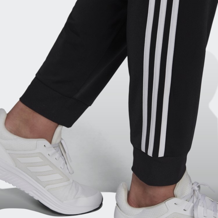 Calça Esportiva Com As Três Listras Adidas Essentials Warm Up Branca