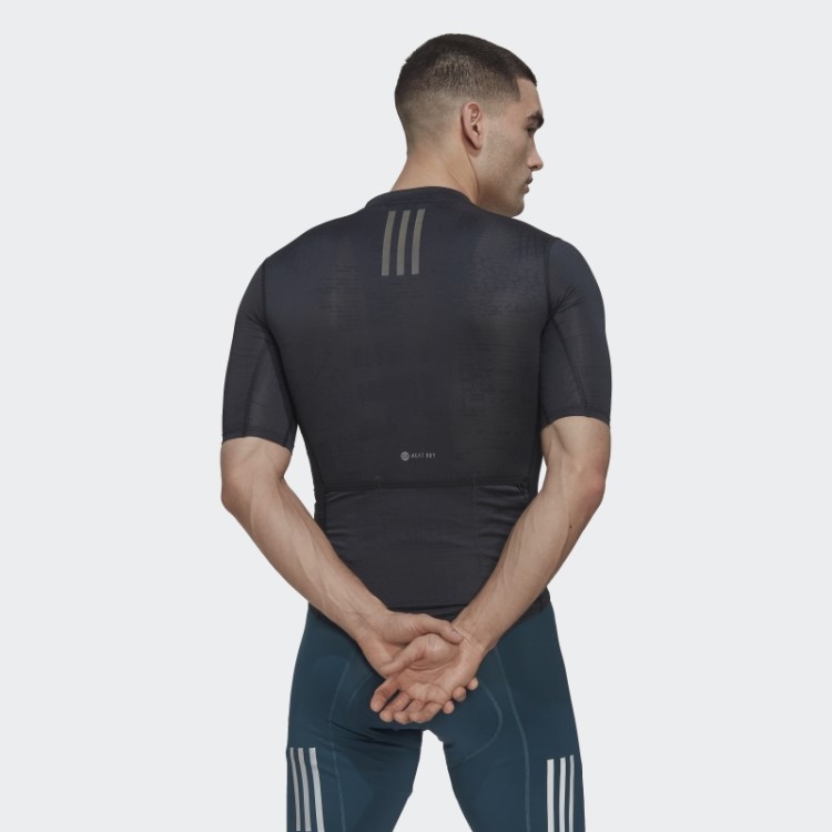 Camisa De Ciclismo De Manga Curta Preta The Parley Adidas