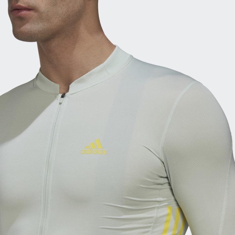 Adidas A Camisa De Ciclismo De Manga Curta Moda Amarela