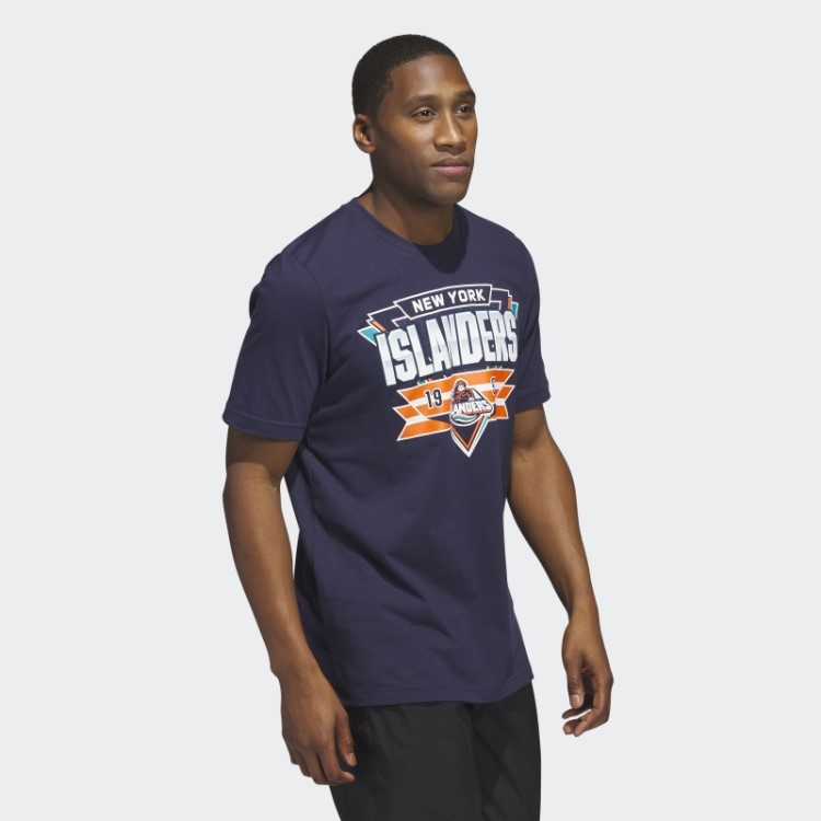 Camiseta Islanders Playmaker Azul Marinho Adidas