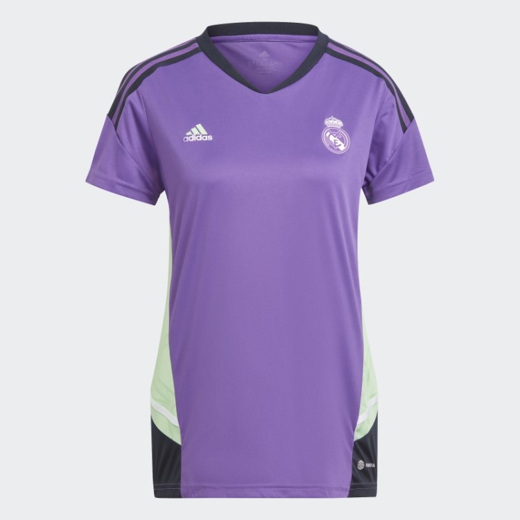 Camisa De Treino Real Madrid Condivo 22 Adidas Roxa