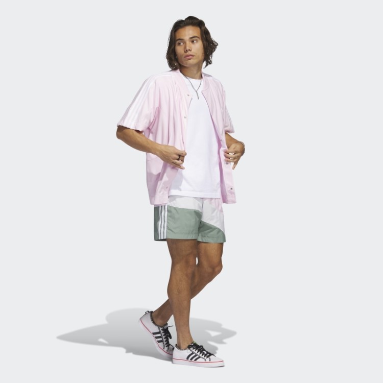 Top De Beisebol Rosa Adidas